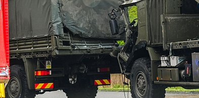 Szczecin: pięcioro poszkodowanych po zderzeniu brytyjskich pojazdów wojskowych-7126